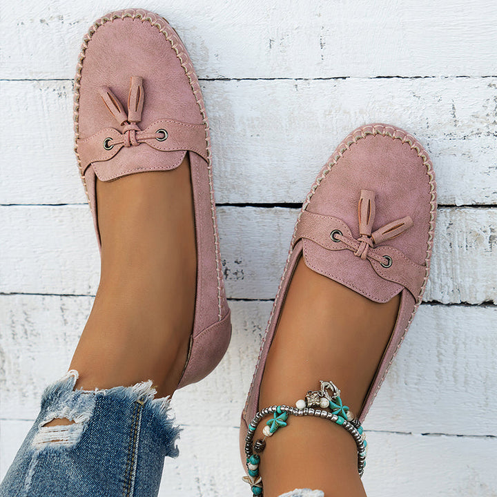 Women's Soft Moccasins with Cushioned Insole for Comfort