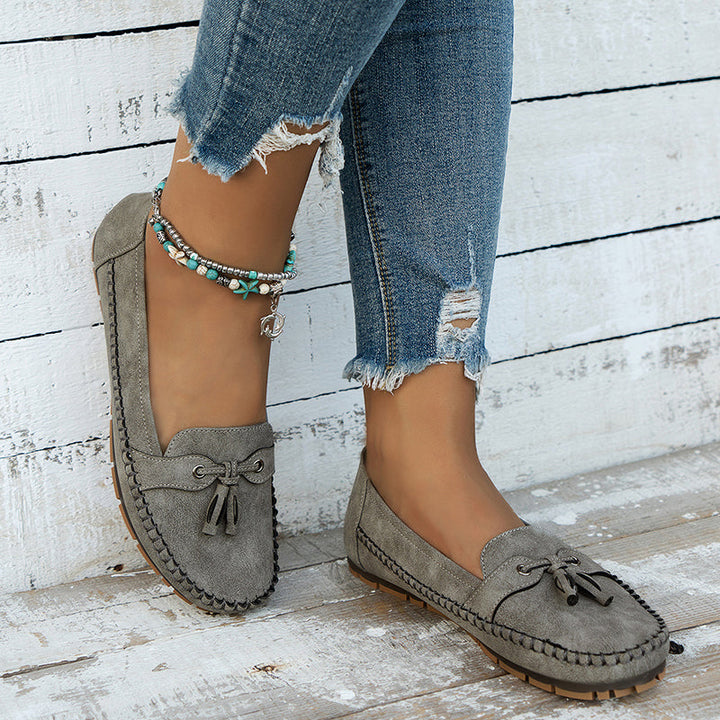 Women's Soft Moccasins with Cushioned Insole for Comfort