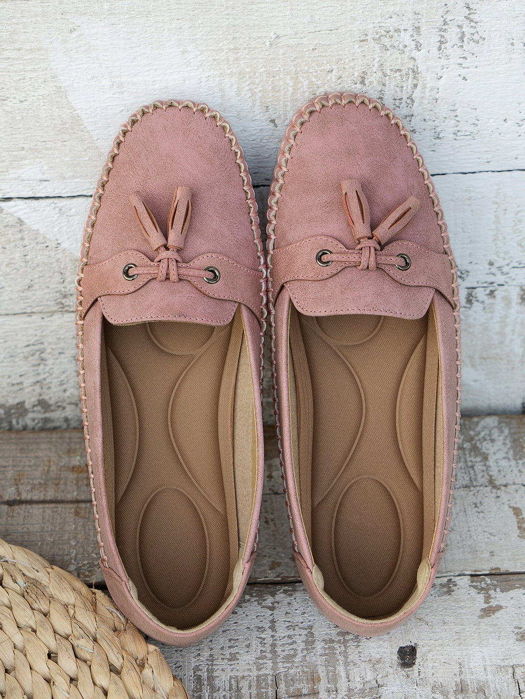 Women's Soft Moccasins with Cushioned Insole for Comfort