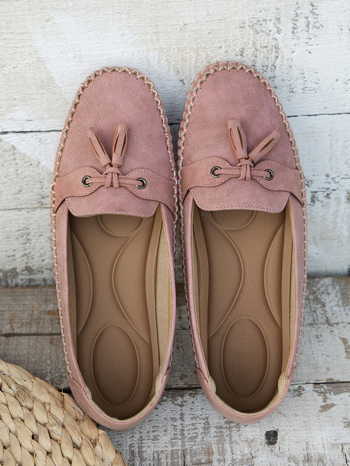 Women's Soft Moccasins with Cushioned Insole for Comfort