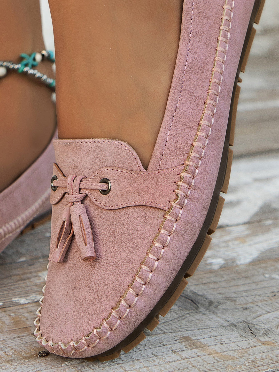 Women's Soft Moccasins with Cushioned Insole for Comfort