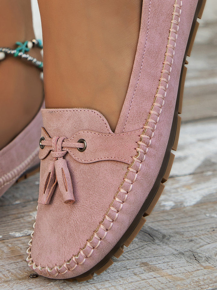 Women's Soft Moccasins with Cushioned Insole for Comfort