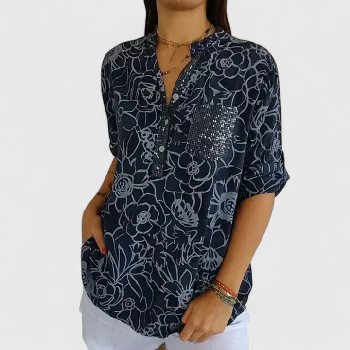 Women's Sophisticated Blouse with Lightweight Fit for Summer