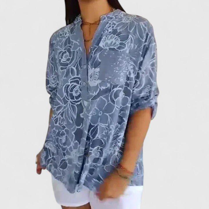 Women's Sophisticated Blouse with Lightweight Fit for Summer