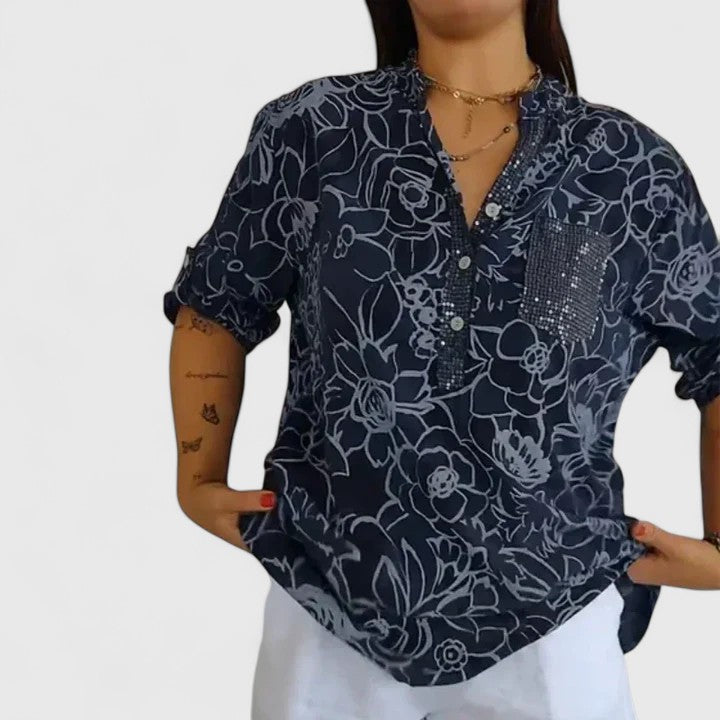 Women's Sophisticated Blouse with Lightweight Fit for Summer