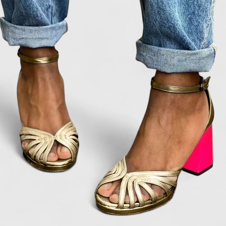 Women's Sophisticated Heels with Open Toe for Evenings