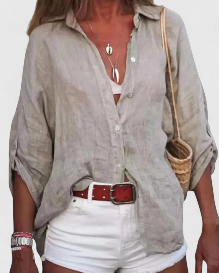 Women's Sophisticated Top with Loose Fit for Smart Casual