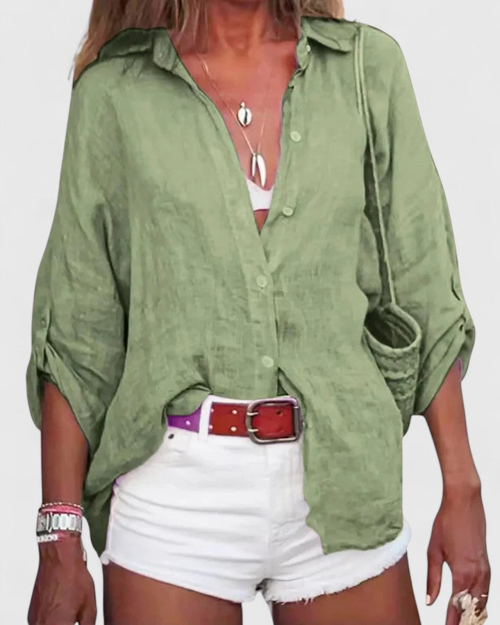 Women's Sophisticated Top with Loose Fit for Smart Casual