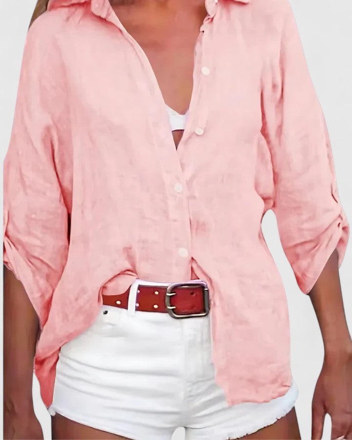 Women's Sophisticated Top with Loose Fit for Smart Casual
