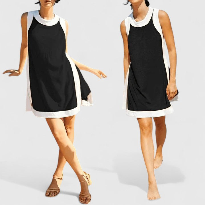 Women's Summer Co-ord with Colourblock for Brunch