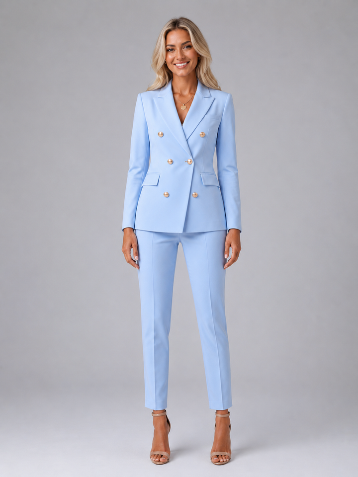 Women’s Tailored Blazer & Trousers with Structure