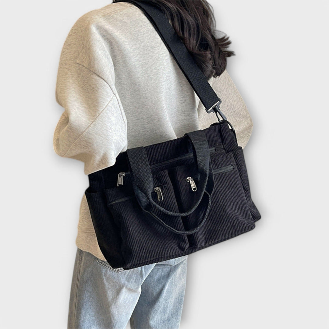 Women's Tote Bag for Everyday Use with Exterior Pockets