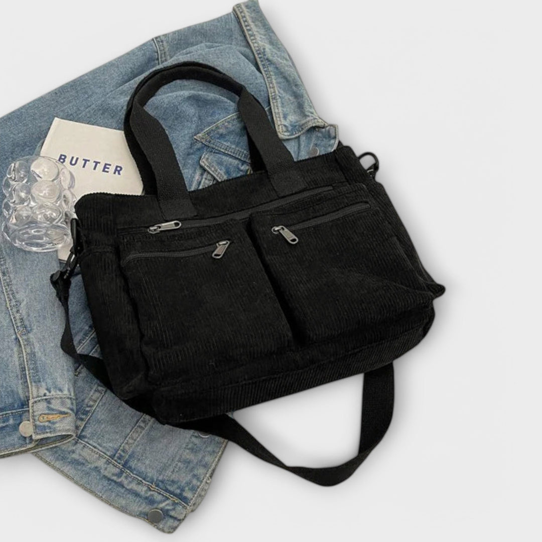 Women's Tote Bag for Everyday Use with Exterior Pockets