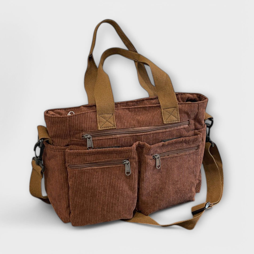Women's Tote Bag for Everyday Use with Exterior Pockets