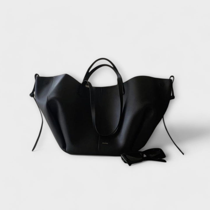 Women's Tote Bag with Secure Closure for Office Tasks