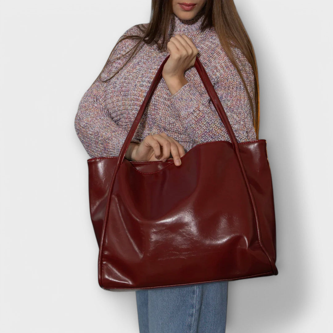 Women's Tote Bag with Spacious Interior for Work and Study
