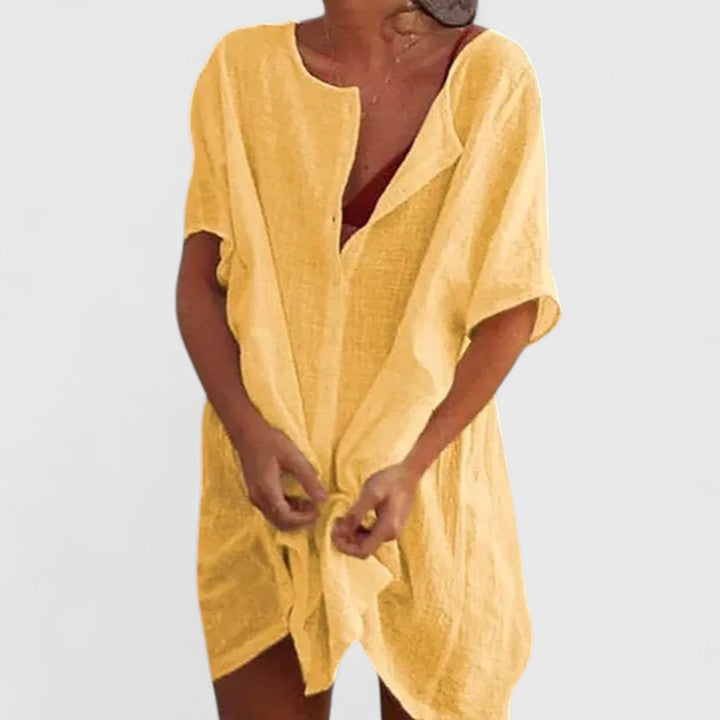 Women's Tunic Dress with Lightweight Breeze for Daytime