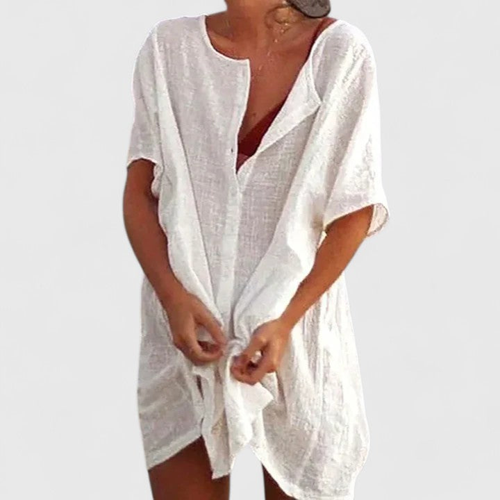 Women's Tunic Dress with Lightweight Breeze for Daytime