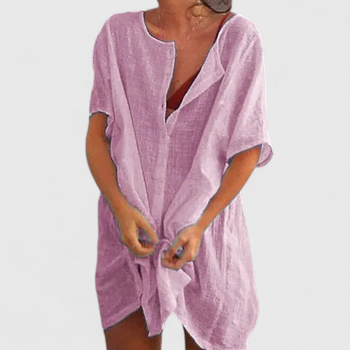 Women's Tunic Dress with Lightweight Breeze for Daytime