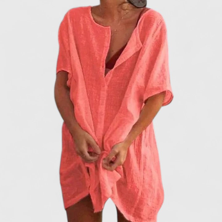 Women's Tunic Dress with Lightweight Breeze for Daytime