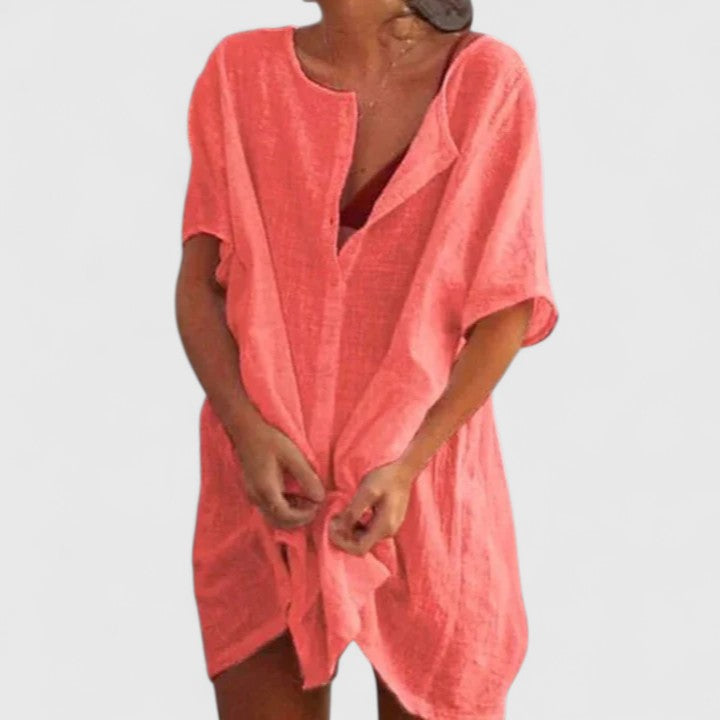 Women's Tunic Dress with Lightweight Breeze for Daytime