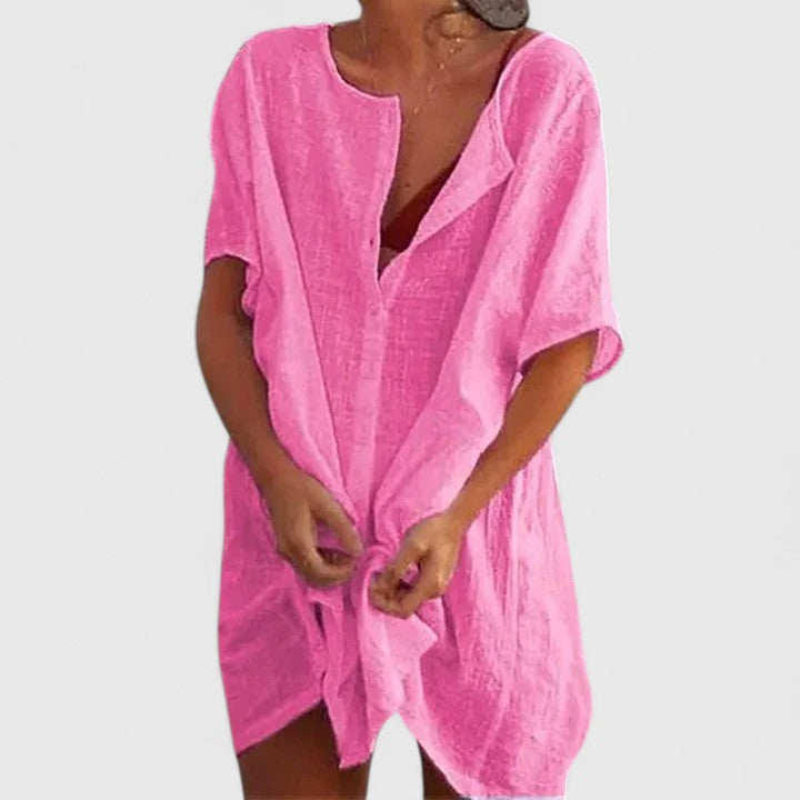 Women's Tunic Dress with Lightweight Breeze for Daytime