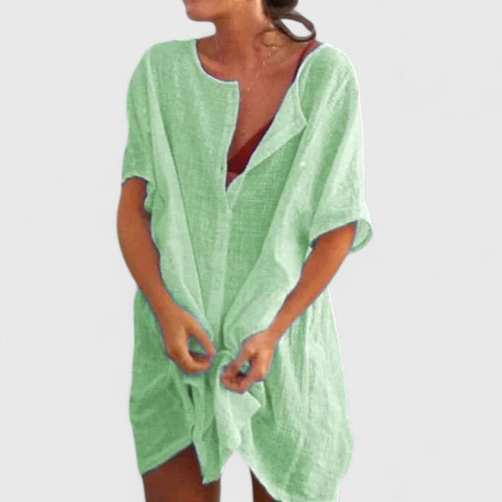 Women's Tunic Dress with Lightweight Breeze for Daytime
