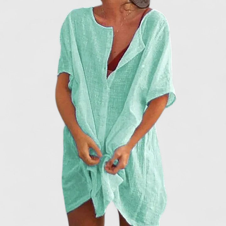 Women's Tunic Dress with Lightweight Breeze for Daytime