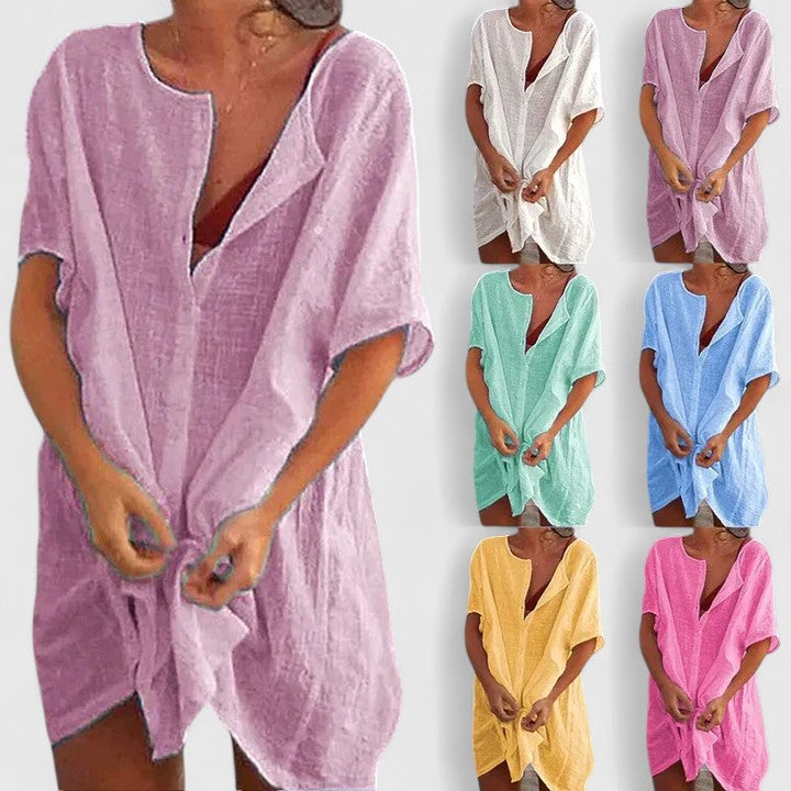 Women's Tunic Dress with Lightweight Breeze for Daytime