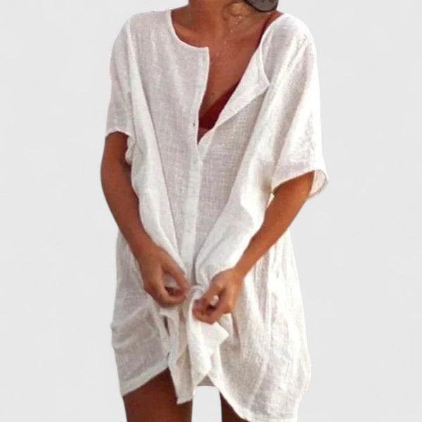 Women's Tunic Dress with Lightweight Breeze for Daytime