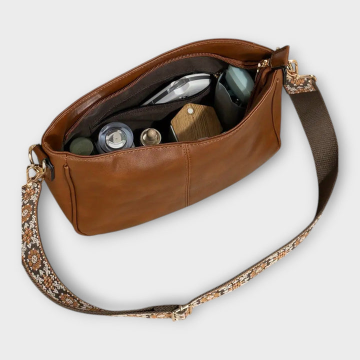 Women's Vegan Crossbody Bag with Adjustable Strap for Daily