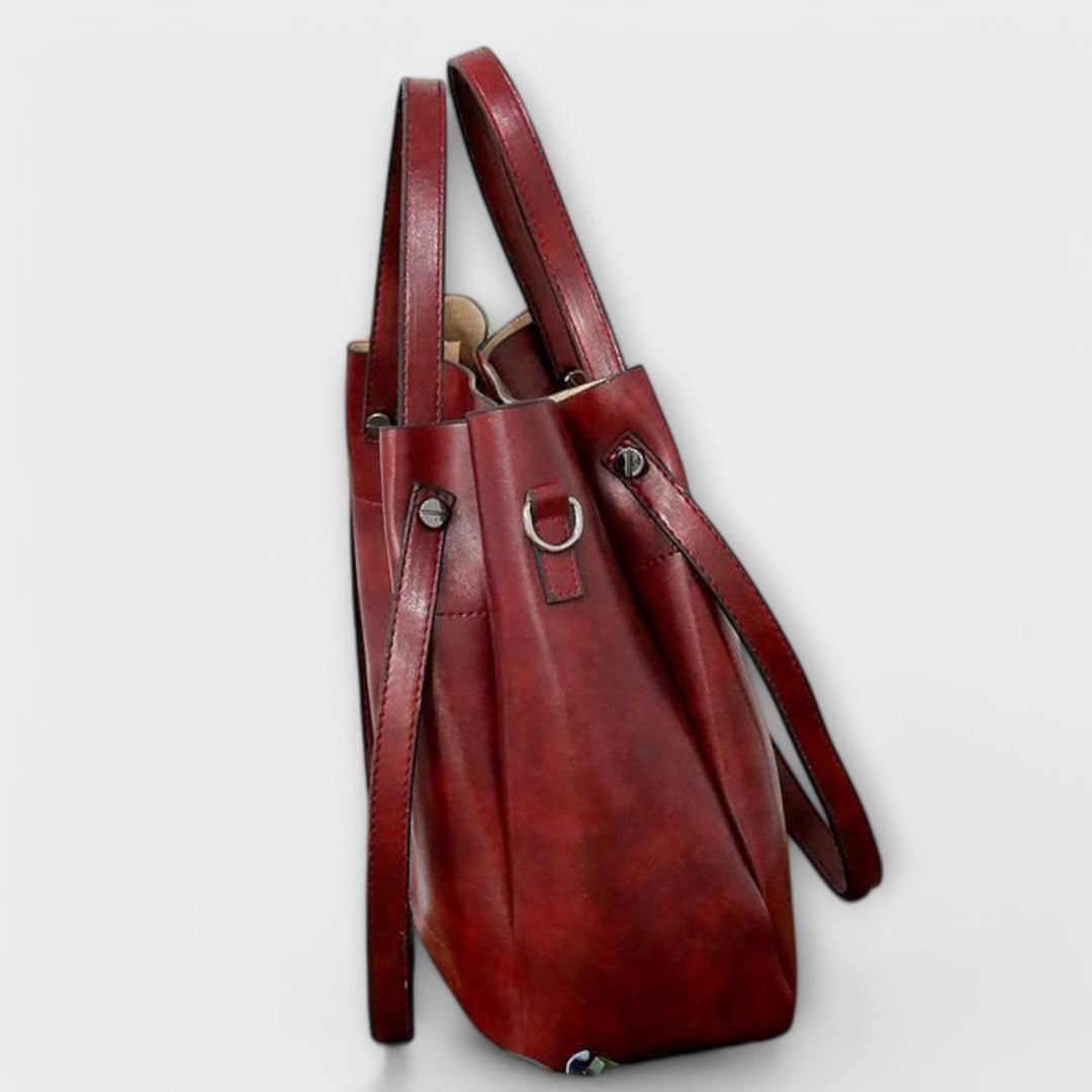 Women's Vintage Bag Set with Roomy Compartments for Work