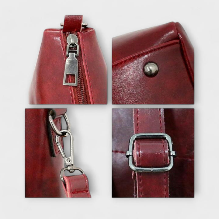 Women's Vintage Bag Set with Roomy Compartments for Work