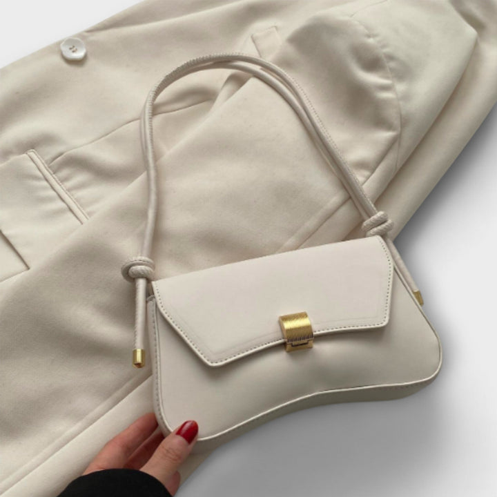 Women's Vintage Folding Bag with Knot Strap for Evenings