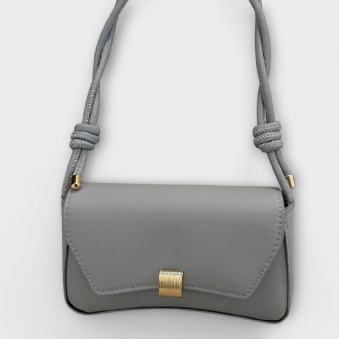 Women's Vintage Folding Bag with Knot Strap for Evenings