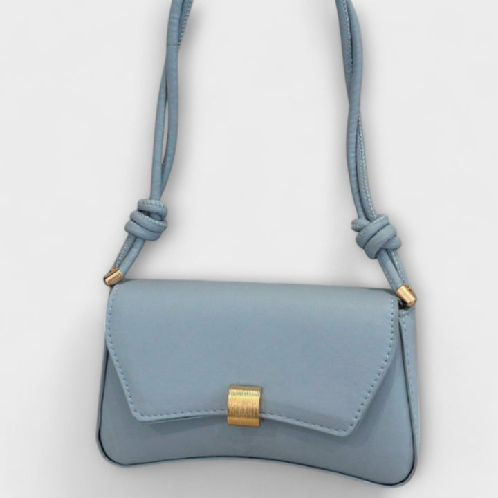 Women's Vintage Folding Bag with Knot Strap for Evenings