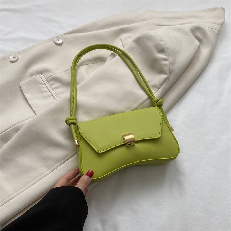 Women's Vintage Folding Bag with Knot Strap for Evenings