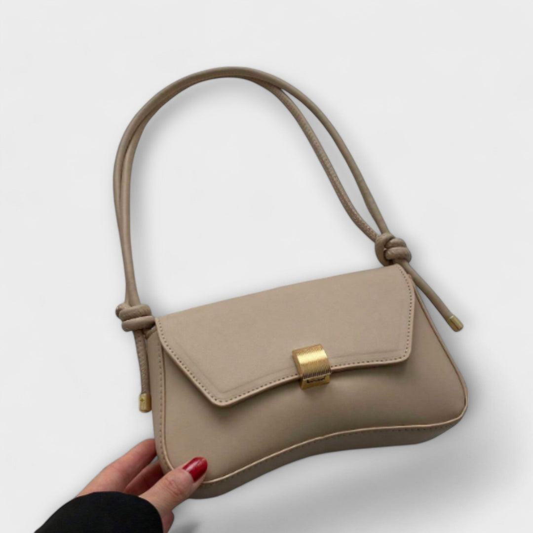 Women's Vintage Folding Bag with Knot Strap for Evenings