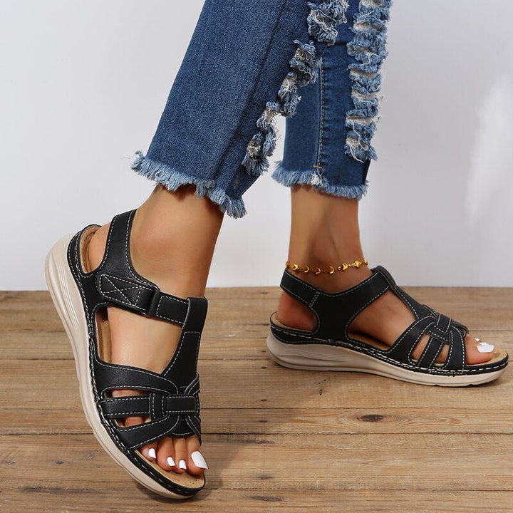 Women’s Walking Sandals with Cushioned Sole