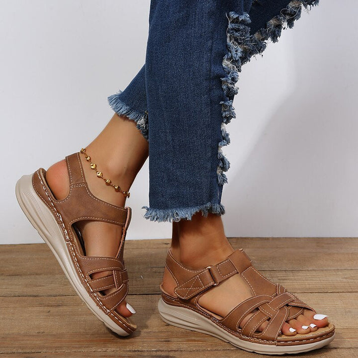 Women’s Walking Sandals with Cushioned Sole