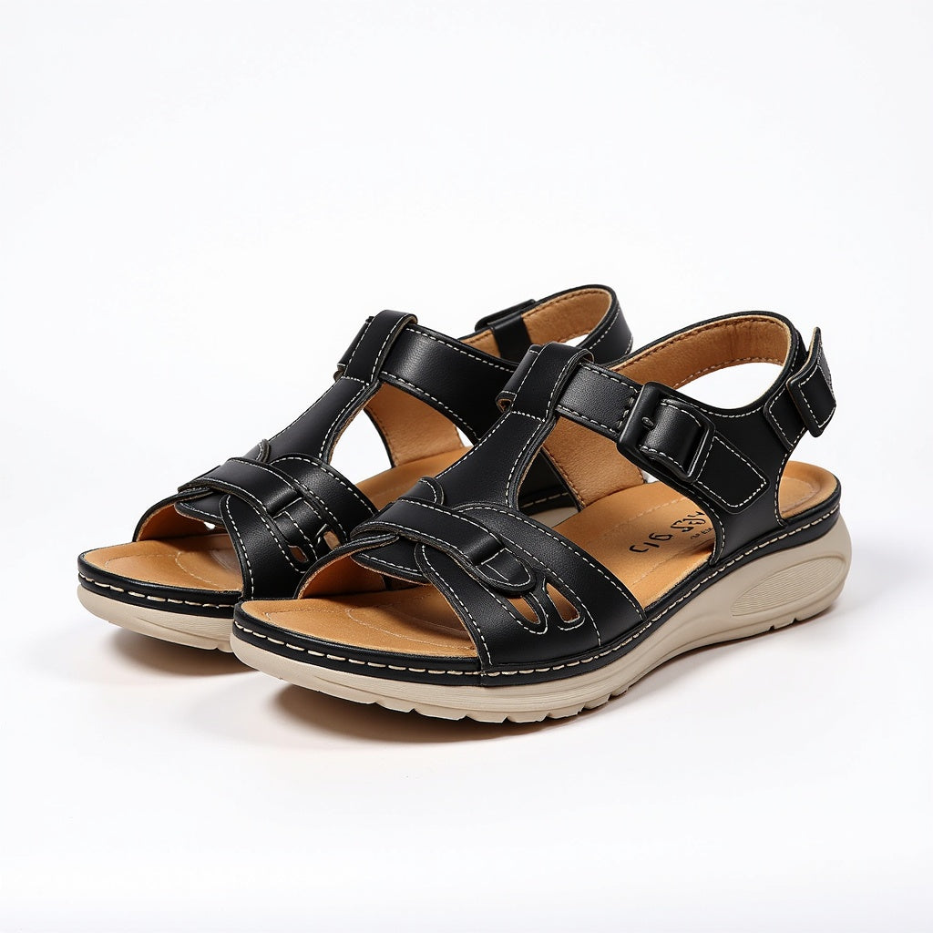 Women’s Walking Sandals with Cushioned Sole