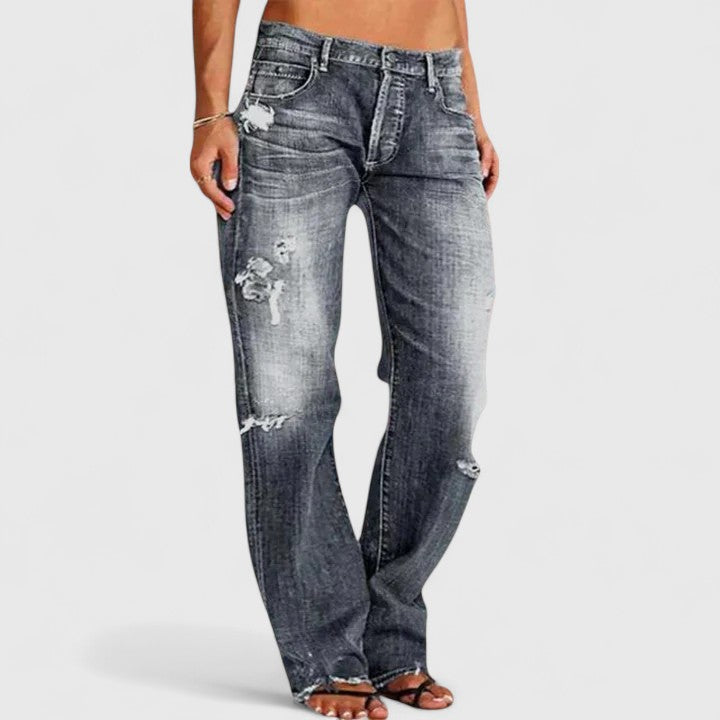 Women's Wide-Leg Jeans with Stretch for Casual Days