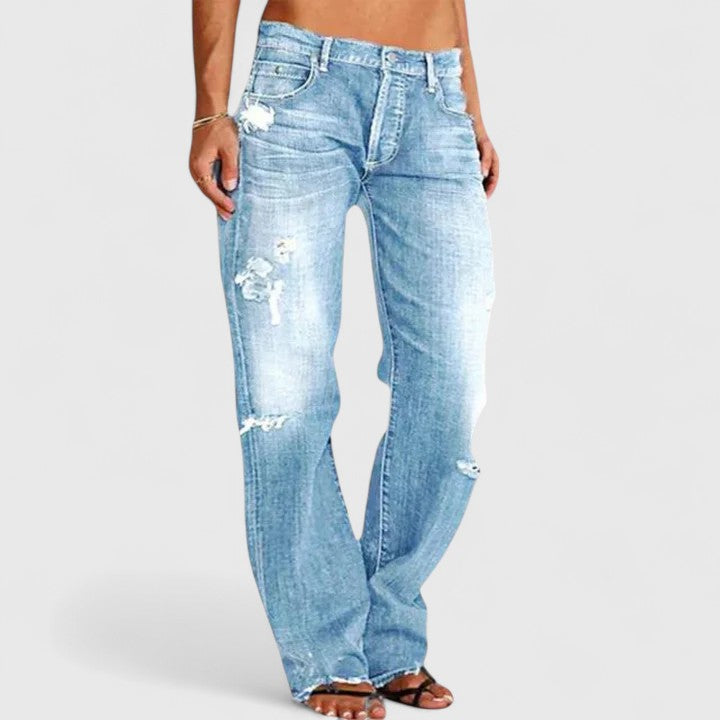 Women's Wide-Leg Jeans with Stretch for Casual Days