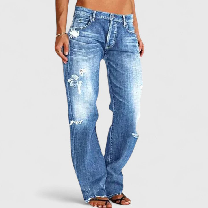 Women's Wide-Leg Jeans with Stretch for Casual Days