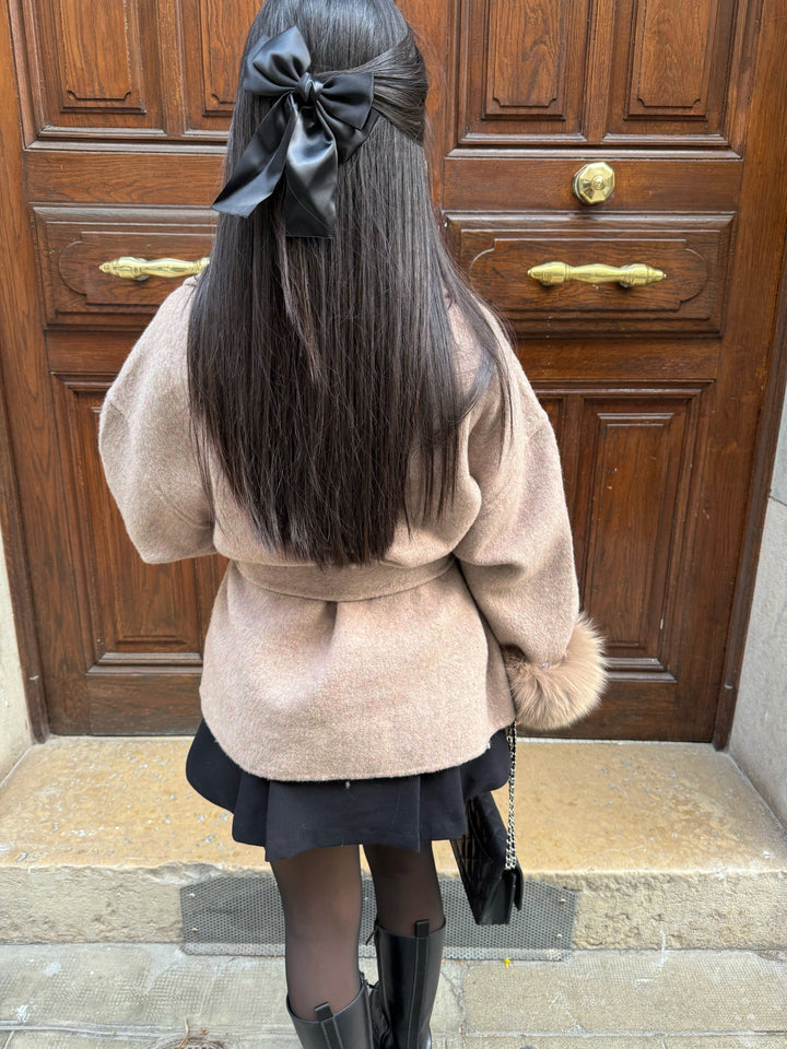 Women's Winter Coat with Faux-Fur Trim for Elegant Warmth