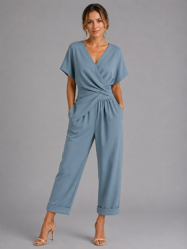 Women’s Wrap Front Co-Ord Set with Ease