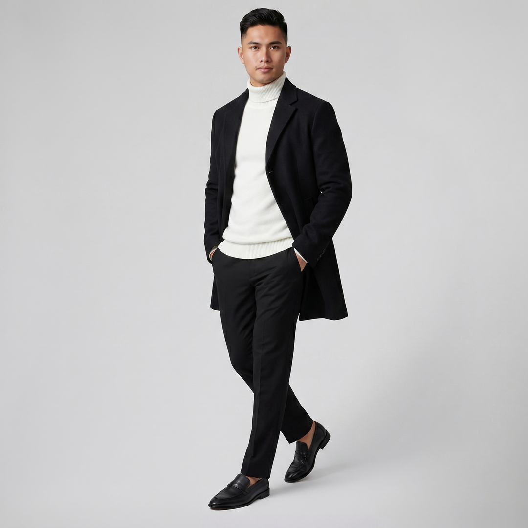 Men’s Burnished Leather Penny Loafer | Celestiella