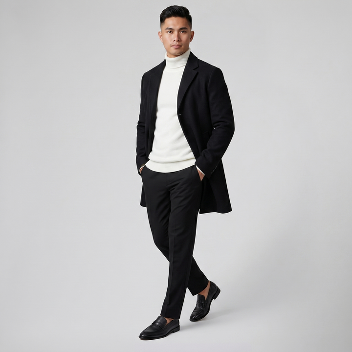 Men’s Burnished Leather Penny Loafer | Celestiella