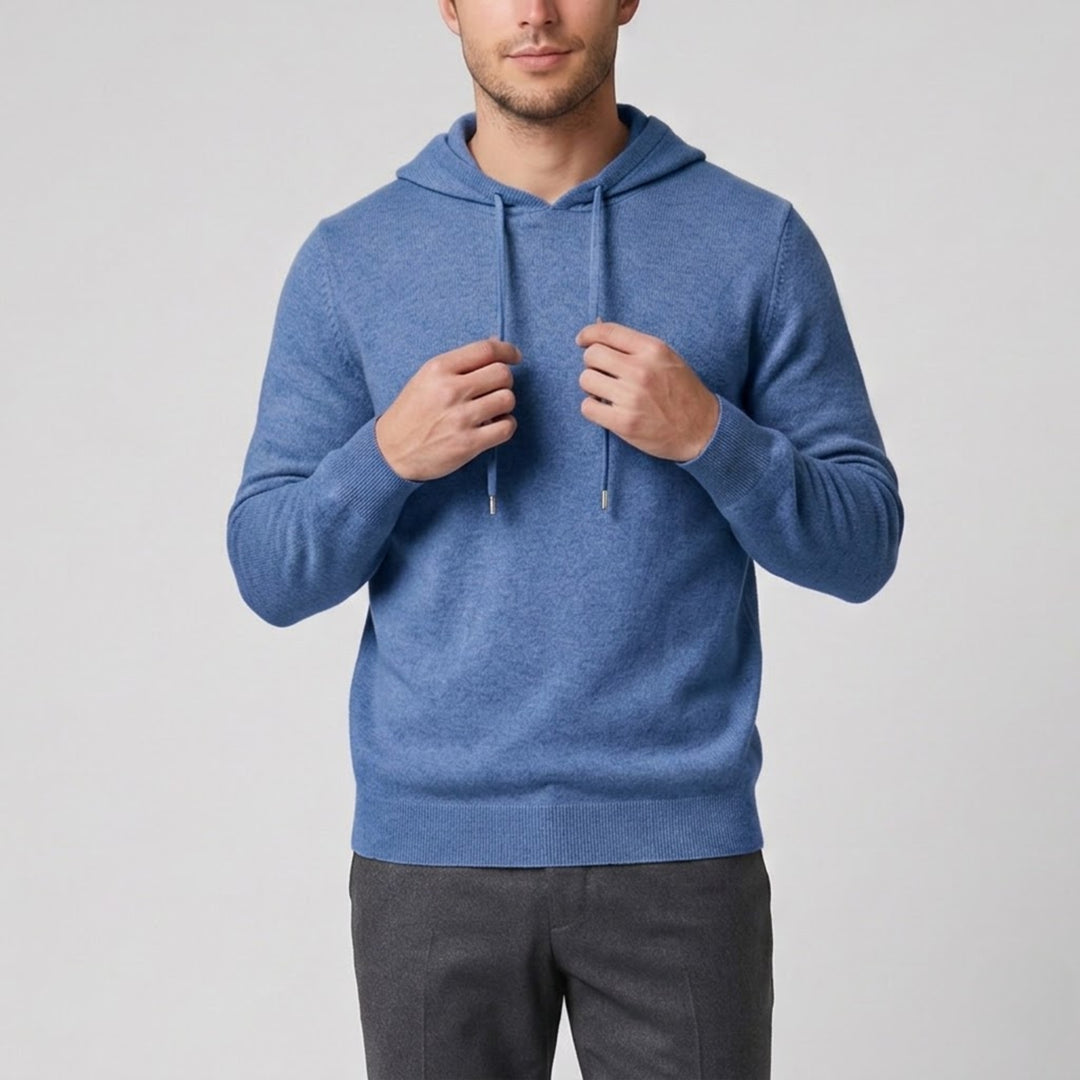 Men's Cashmere Merino Wool Hooded | Celestiella