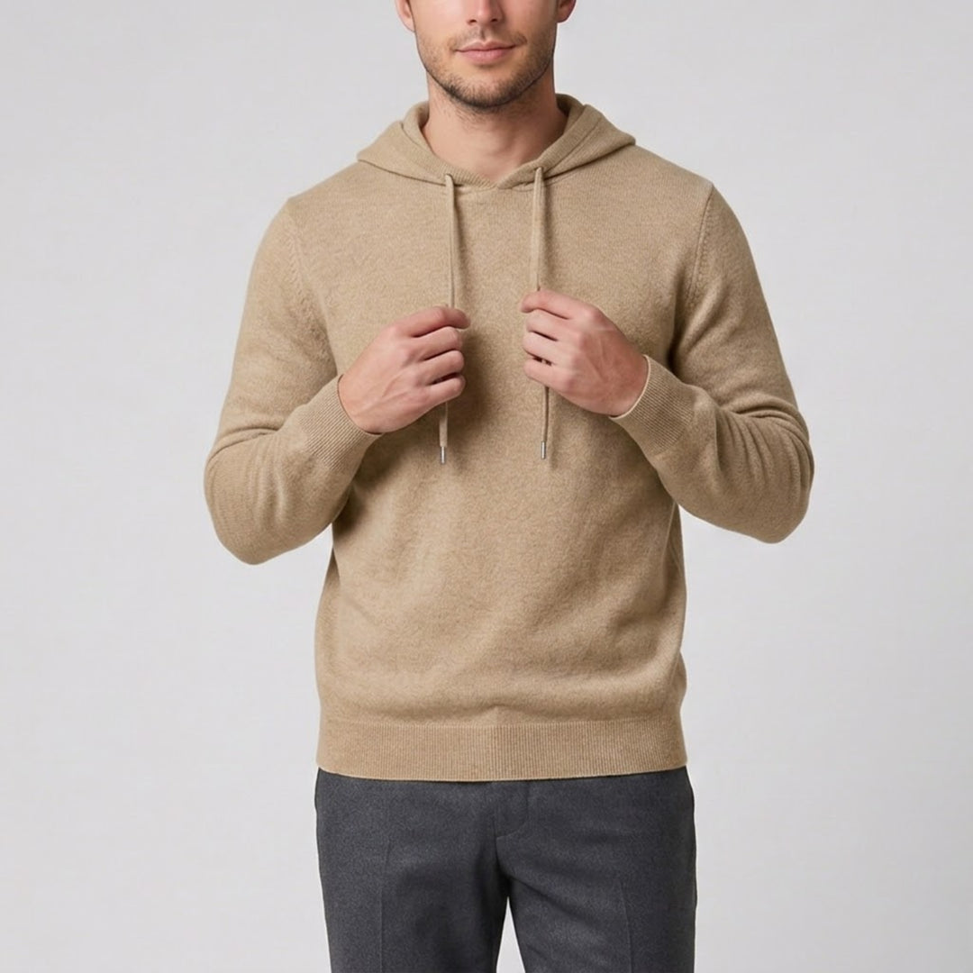 Men's Cashmere Merino Wool Hooded | Celestiella